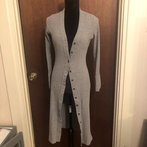 GUC GAP long gray cardigan